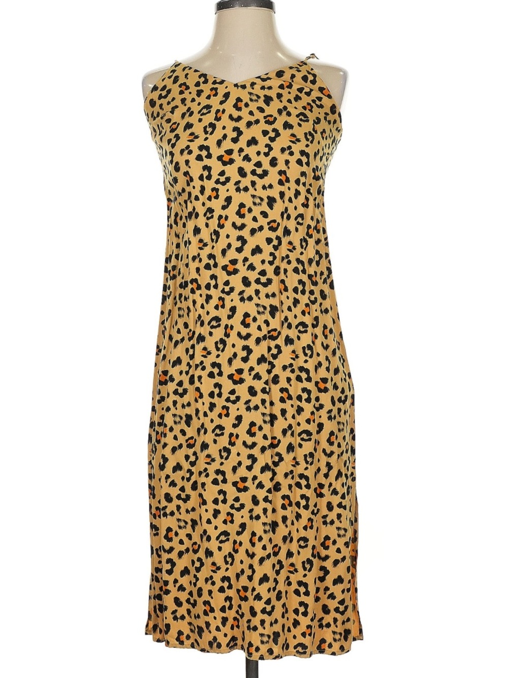 & Other Stories Leopard Print Slip Dress